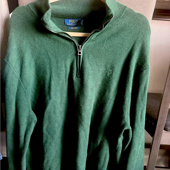 Ralph Lauren Green Pull over Polo Sweater Size :XXL
